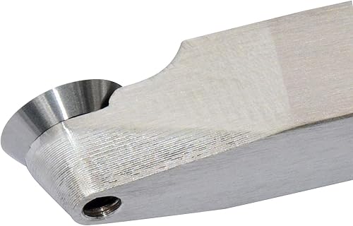 Miniatura 4 de Herramienta de carpintería con punta de carburo R12, acabadora de herramientas de torno de madera de carburo hecho de acero inoxidable con cortador