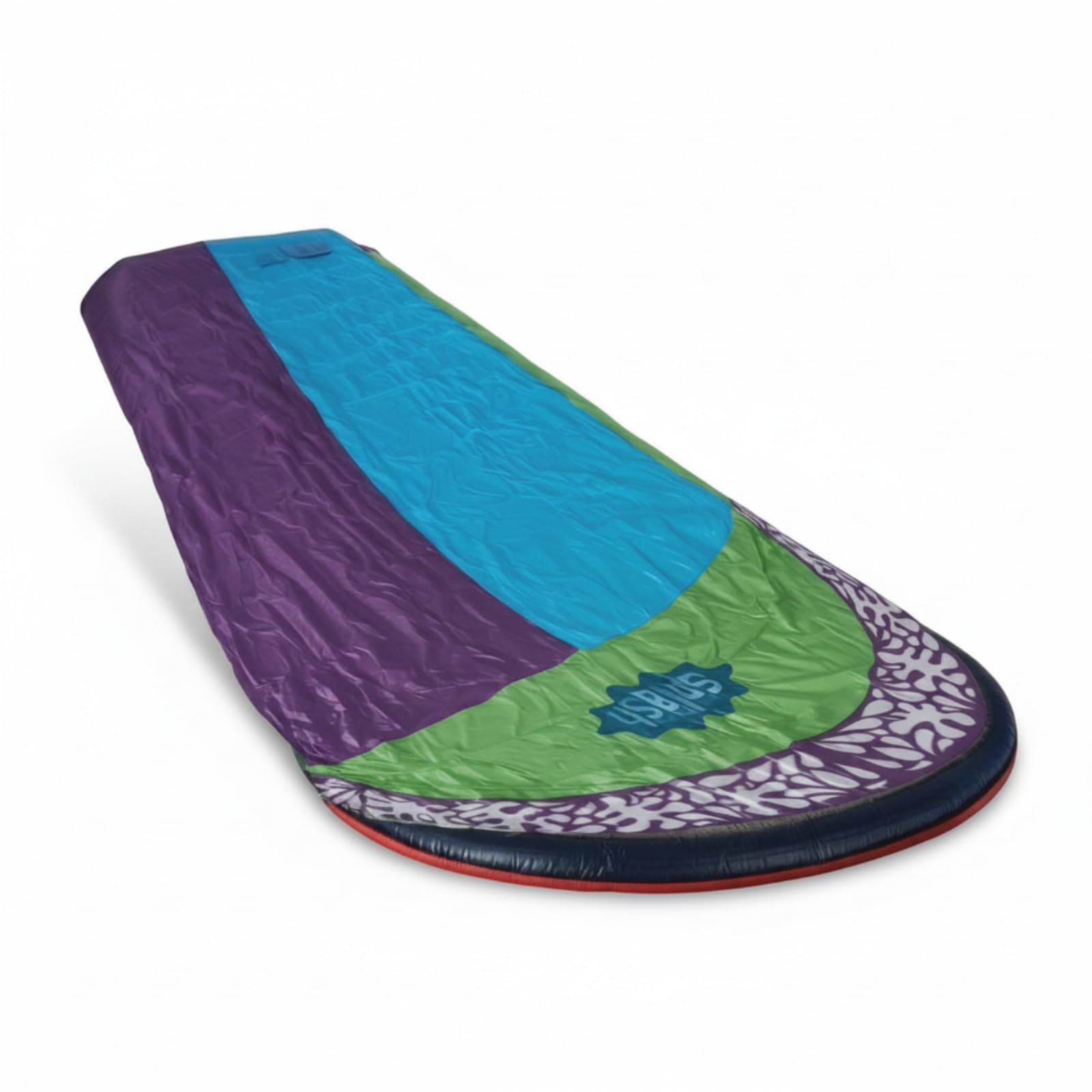 Toboggan Aquatique Enfants Jardin Pelouse Glissière Jeu Eau PVC Solide Arroseurs au Tuyau Débit Continu Glissé Fluide Fin Rembourré Adapté aux Fêtes, Style to 2