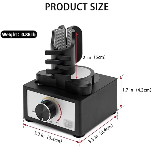 Miniatura 3 de Mezclador de pintura modelo manos libres, mini máquina mezcladora de vórtice de velocidad ajustable para pinturas acrílicas, tinta de tatuaje,