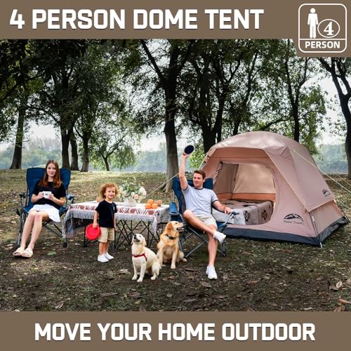 Happy Travel 4-Person Dome Tent