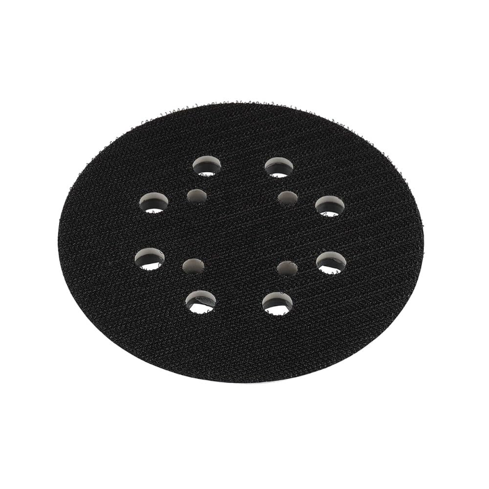 Trade-Shop Klett 8+4-Loch - Juego de 5 discos de lija (125 mm, compatible con lijadora orbital Bosch, sustituye a 2 609 004 175)