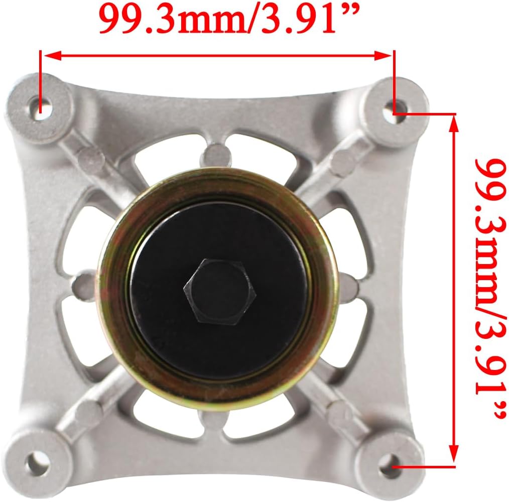 Pro Chaser Spindle Mandrel Assembly for Husqvarna YTH23K48 YTH23V42 YTH23V48 YTH23V4896043008600 YTH2448 YTH2454 YTH2454TSC YTH24K48 Tractor