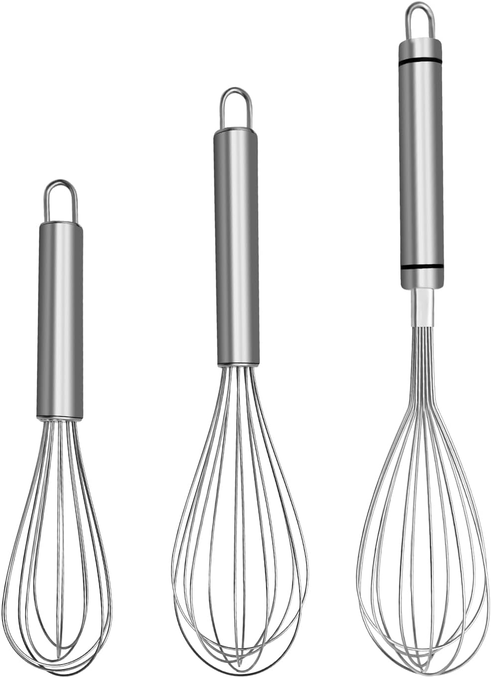Medoca Whisk Stainless Steel Whisk Set Durable Easy to