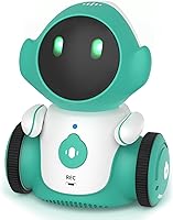 Vista 9 de GILOBABY Juguetes de Robot, Juguetes Inteligentes Recargables que Hablan para Niños, Robótica Inteligente con Sensor Táctil Controlado por Voz