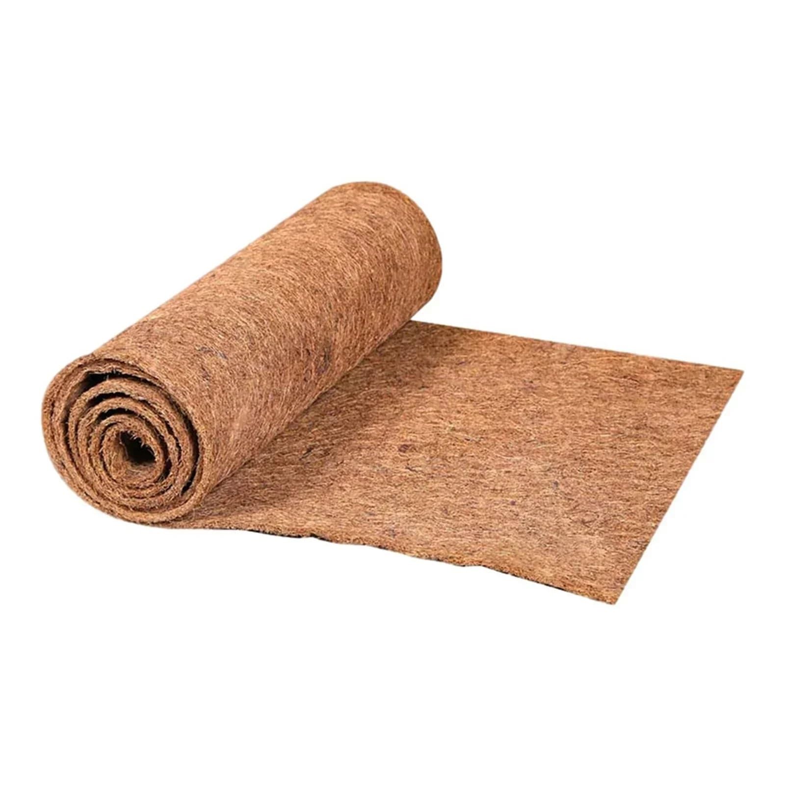 CSSHNL Basket Liners Coconut Palm Mats Coco Liner Sheet Non-slip Garden Plant Mat Roll Carpet 30/50x100 CM(30x100CM)
