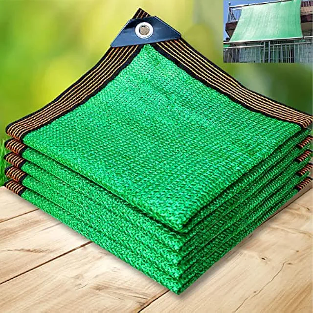Red Sombra Verde JIAJUTUI001 - Malla Sombreadora 3x5m para Jardín e Invernadero