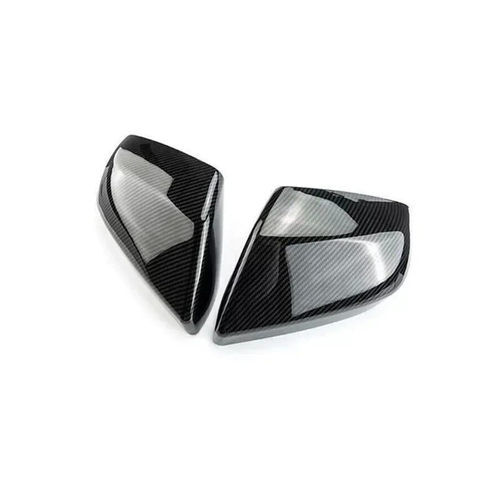 Rearview Mirror Cover Cap for Cadillac for CT4 for ATS 2013-2023 Car Sticker Rearview Side Mirror Cover Wing Cap Exterior Door Case Trim(Carbon Look)