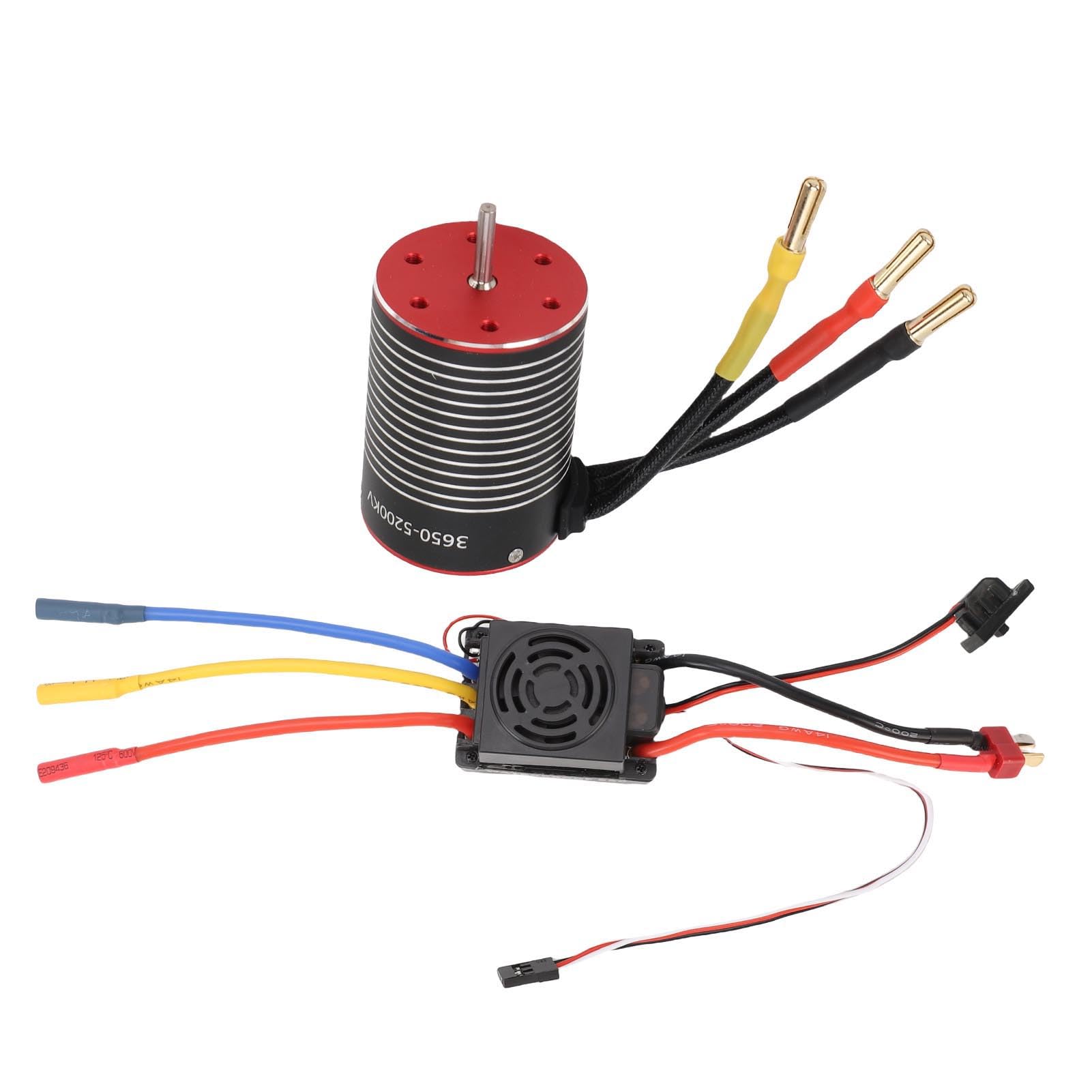 Motor sin escobillas 3650 combo 60A ESC para actualizar coche RC HPI de escala un décimo 8