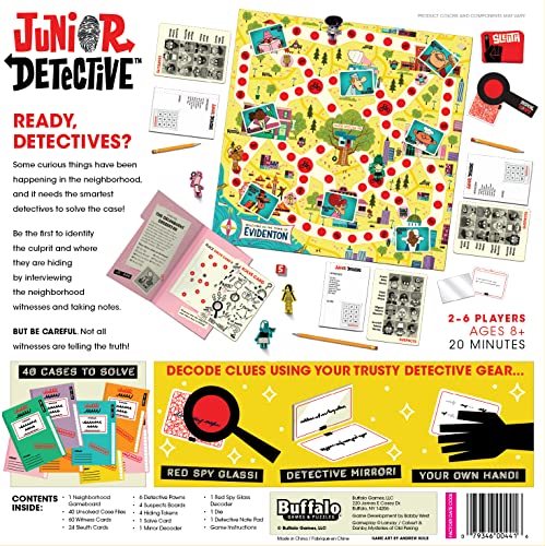 Buffalo Games 441 Junior Detective - Family Game Night Mystery thumb #10