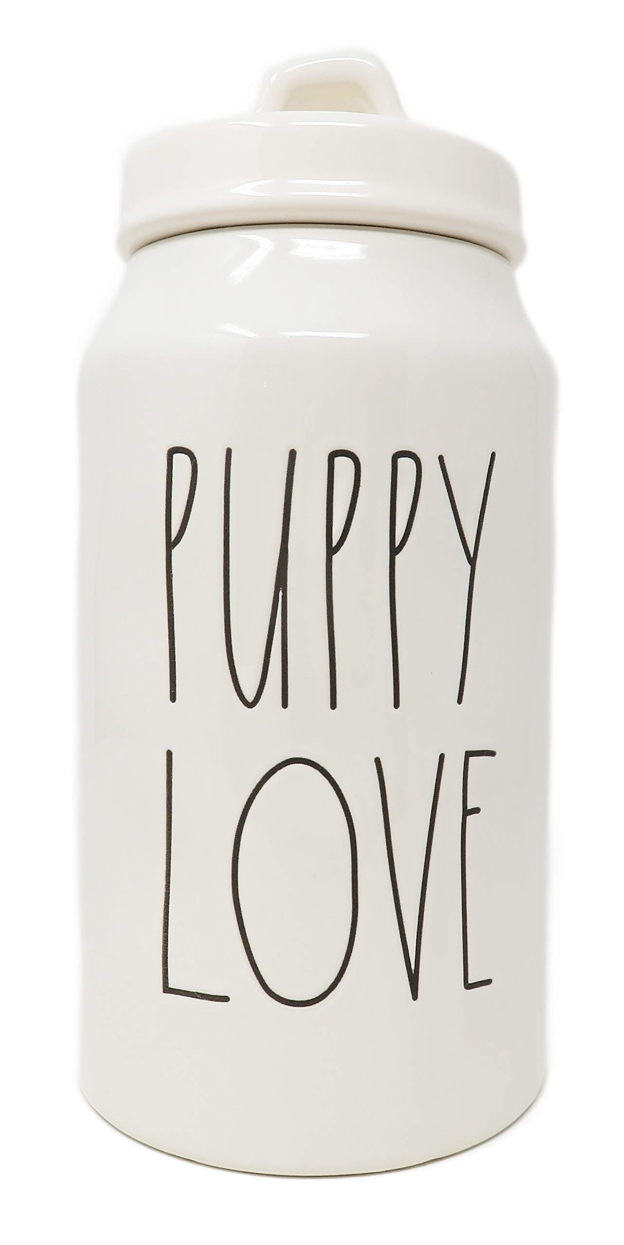 Rae Dunn by Magenta Puppy Love Ceramic LL Pet Dog Canister
