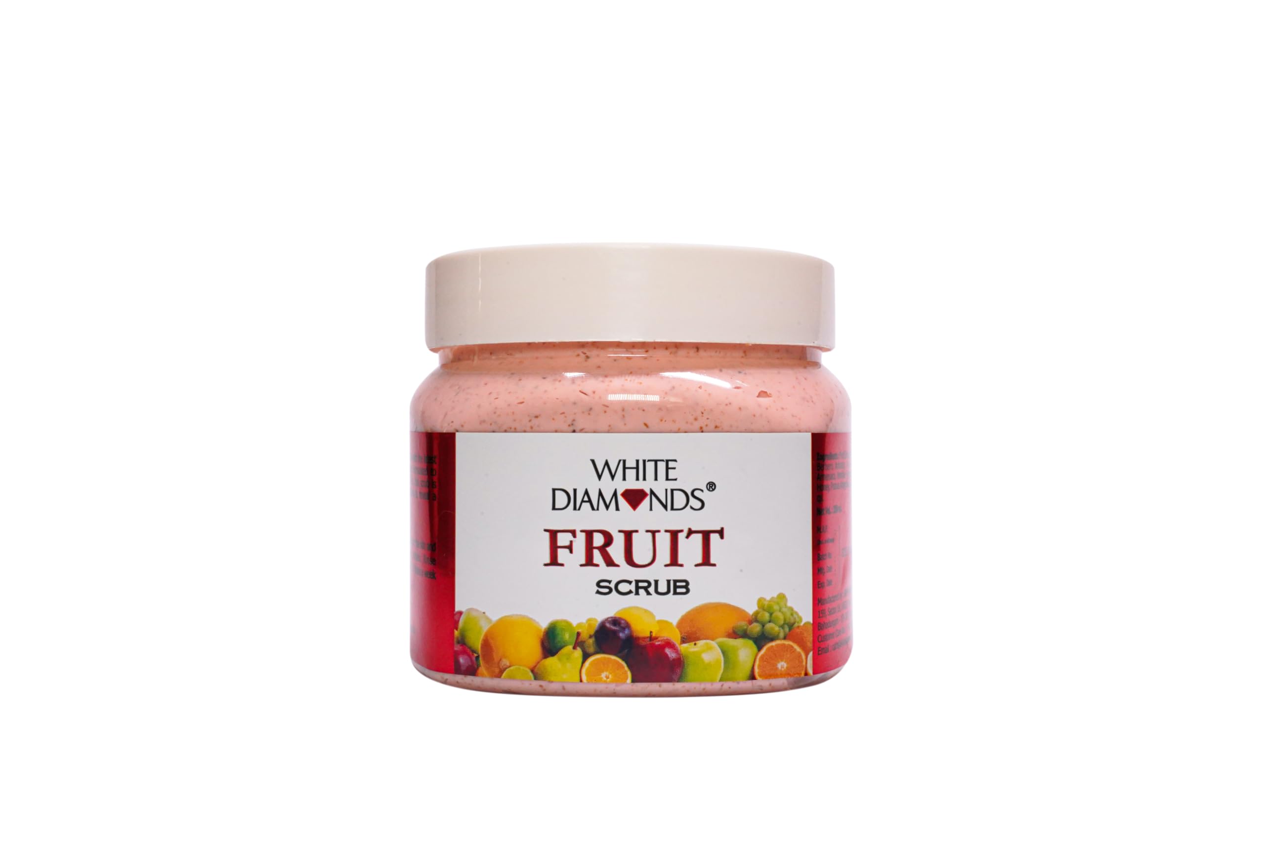 White Diamonds Fruit Scrub, 500ml, Body Exfoliator-image-41