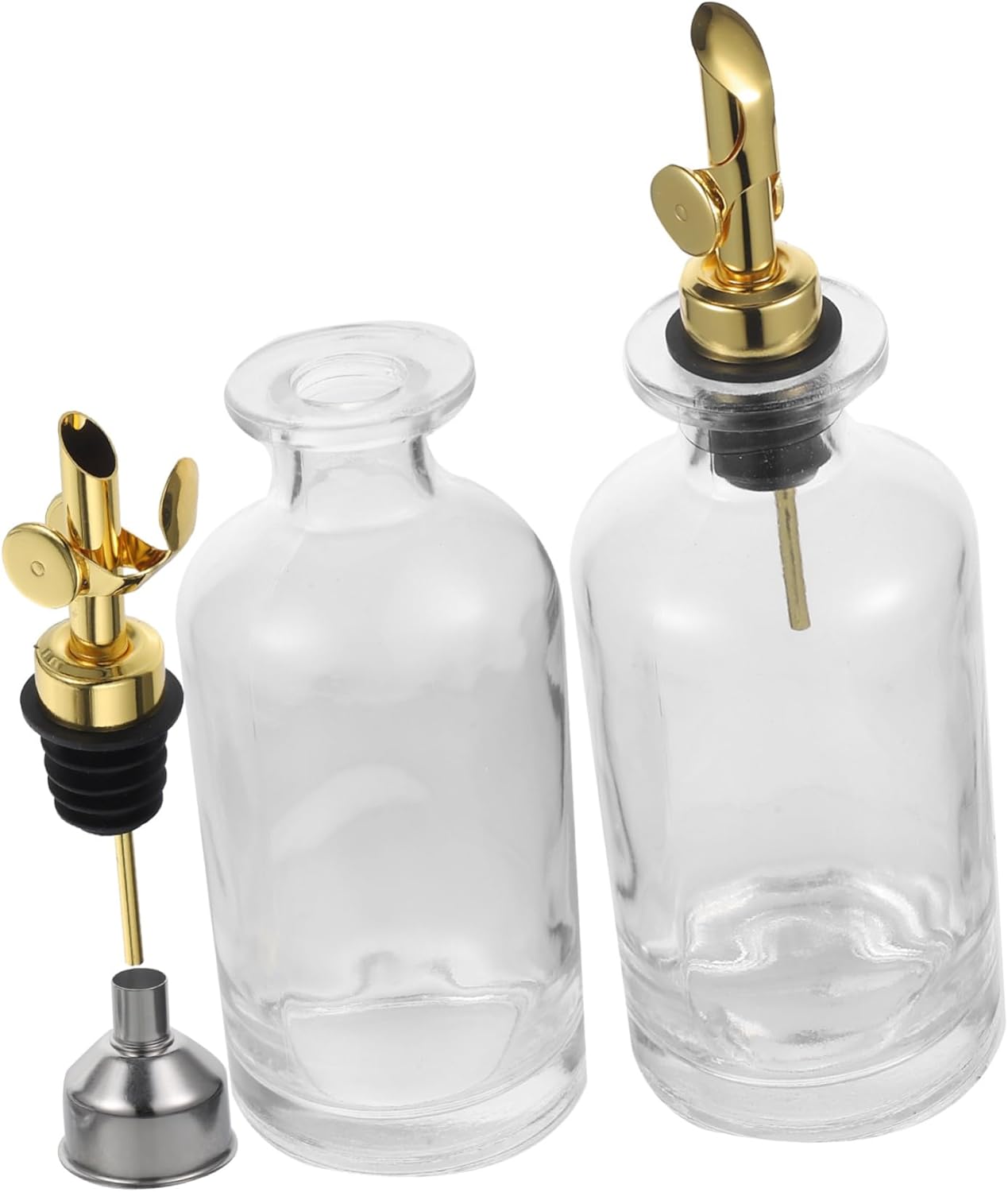 PRETYZOOM Glass Olive Oil Sprayer Bottle Oil Dispenser Extra Organic Cooking Container Portable Sauce Bottle for Kitchen