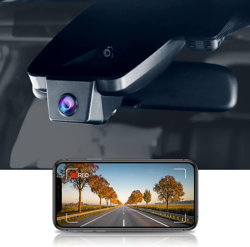 FITCAMX Dash Cam Suitable for Lexus LX 570 2017 2018 2019 2020 2021 (3a generazione) Toyota Land Cruiser Sport Utility 4D Gen7, OEM Look, UHD Video WiFi, G-Sensor, Plug&Play, Scheda da 64 GB