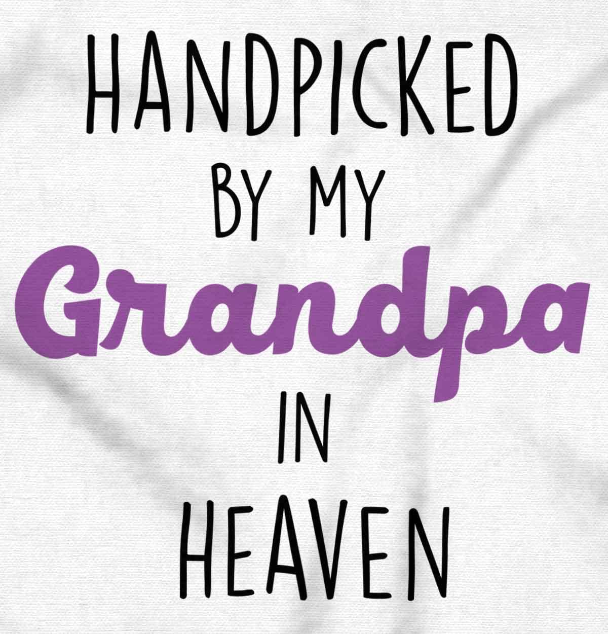 Brisco Brands In Memory of Father Grandfather Sweet Baby Romper Boys or Girls