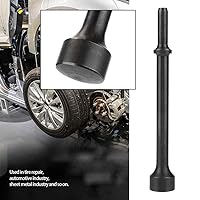 Vista 2 de Broca de martillo neumático alisador de 0.394 in de diámetro, brocas de remache, conjunto de accesorios, vástago de longitud extendida, herramienta