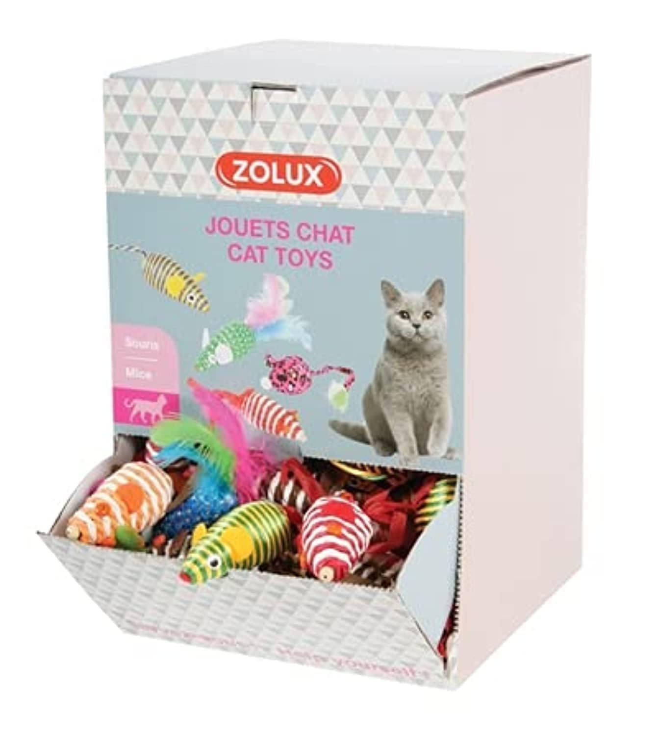 Materiel Zolux - Juguete para Gato, diseño de ratón