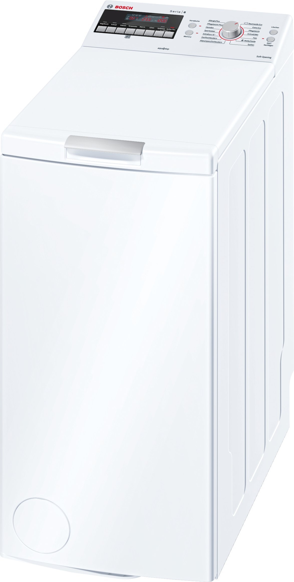 Bosch WOT24447 Waschmaschine TL/A+++ / 174 kWh/Jahr / 1140 UpM / 7 kg/AquaStop/weiß