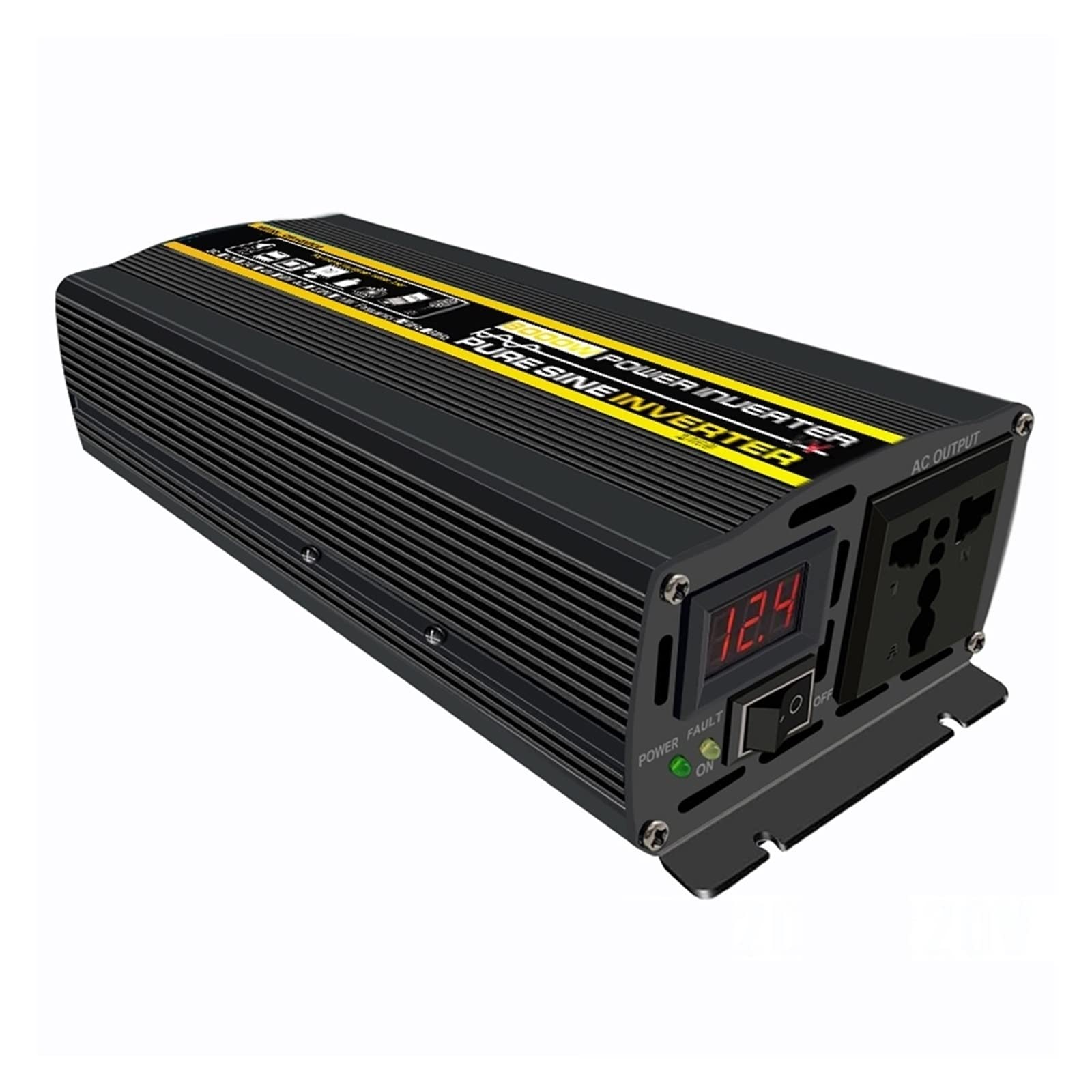 8000W/10000W Pure Sine Wave Power Inverter Voltage Transformer Car Home Power Converter Off Grid Power Inverter(10000W,OneColor)