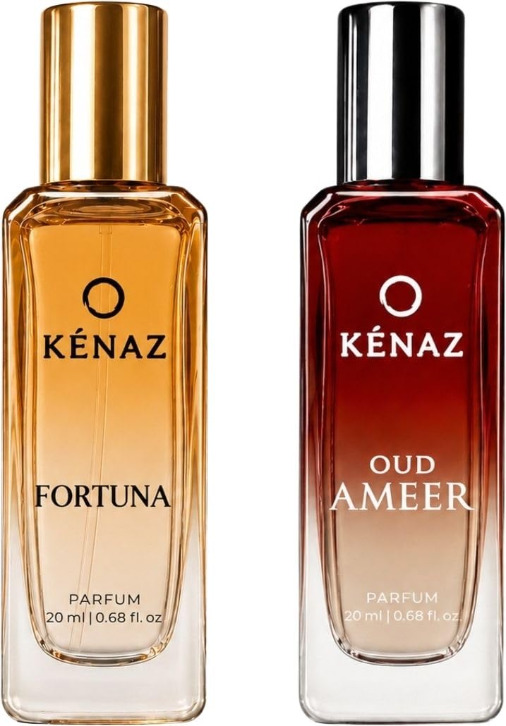 Kenaz Fortuna & Oud Ameer Long Lasting Unisex Perfume | Combo | 2 x 20ml Eau de Parfum - 40 ml (For Men & Women)-picture-12