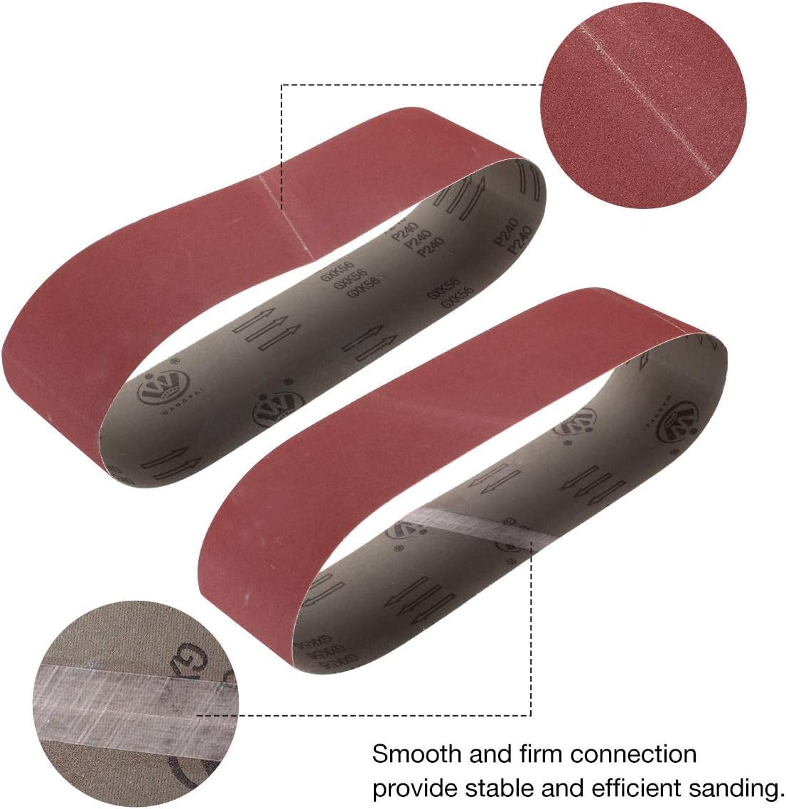 Flаѕh Dеаlѕ - 60% оƒƒ Aluminum Oxide Sanding Belts,4-Inch x 36-Inch 80/120/150/240/400 Assorted Grits (10 Pack) Bеѕt Dеаl Chеар 🛒 Aluminum Oxide Sanding Belts,4-Inch x 36-Inch 80/120/150/240/400 Assorted Grits (10 Pack)