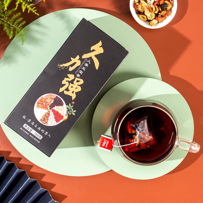 Amazon.com : Ginseng Five Treasures Tea Kidney Tea Bags, Chinese
