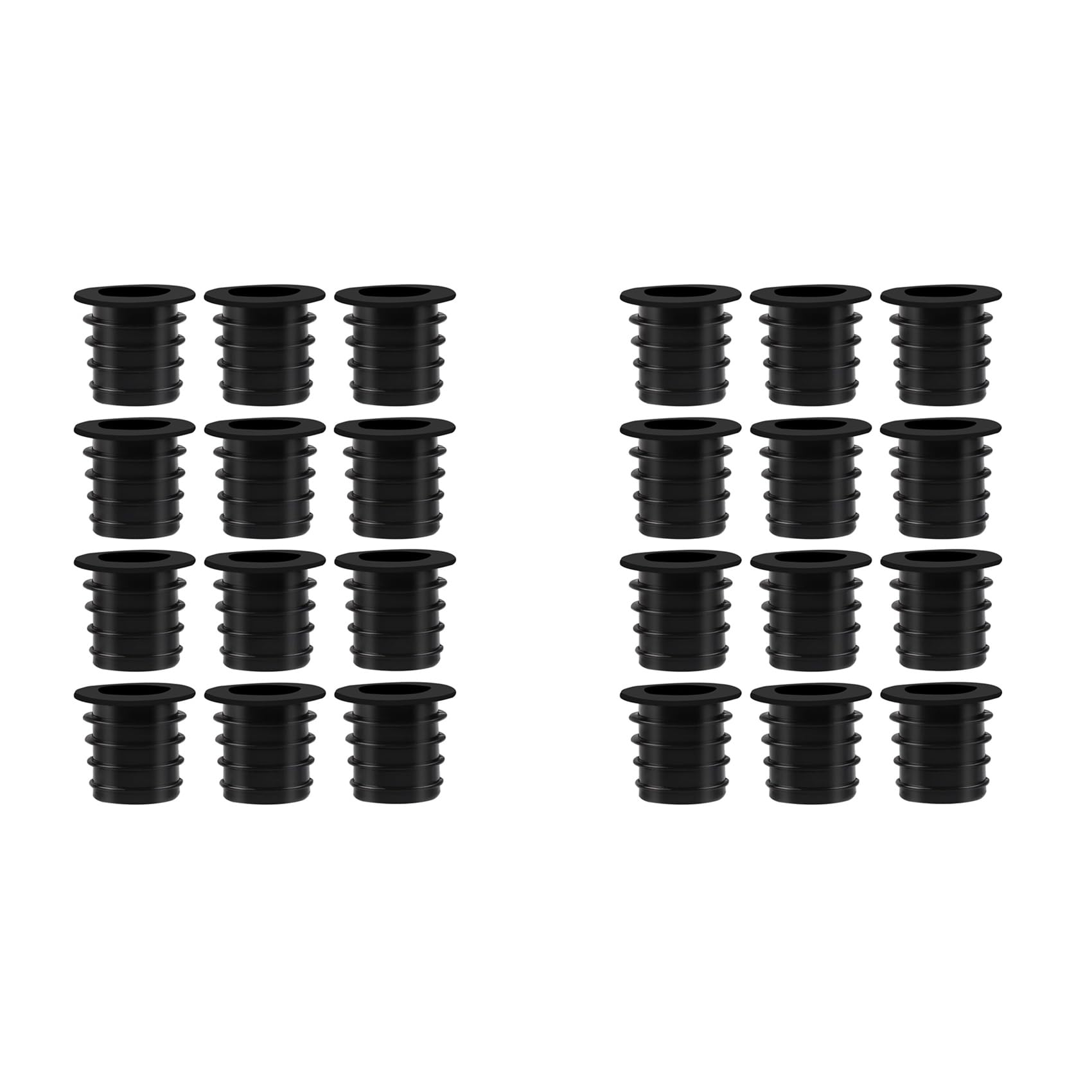 Hndhbfgrt 24 Pcs Liquor Pourer Adapters, Liquor Pour Spout for Large Neck Liquor Bottles, Liquor Bottle Pourers for Alcohol
