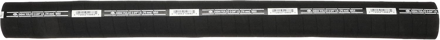 Gates 24044 Vulco ストレートクーラントホース 長さ3フィート 内径2 3/4インチ