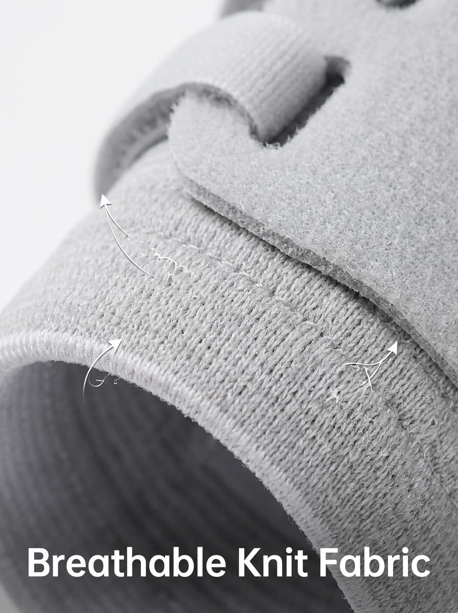 Ultra-Thin Compression Sports Wrist Guards for for All-Day Wear & Sports | Support for Basketball, Gym, Badminton, Work & Typing (GREY, M)