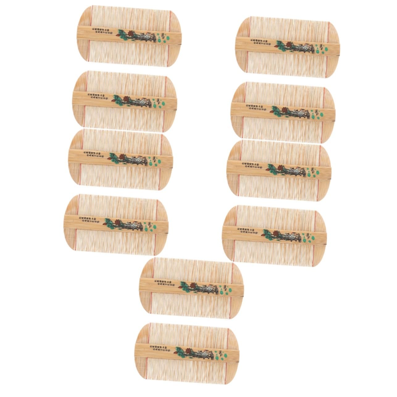 5 Set Pettine Per Massaggio Del Capelluto E Trattamento Antiforfora Per Dei Portatile E Pratico Per Ogni Occasione 2 Pezzi * 5