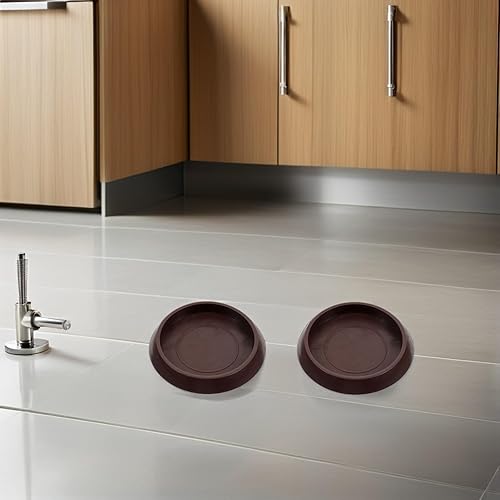 Miniatura 6 de Homoyoyo Protectores de patas de silla, protectores de suelo para patas de silla, tazas redondas de goma antideslizantes, protectores de patas de