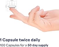 Vista 5 de Puritan 's Pride cereza negra 0.04 onzas, 100 cápsulas.