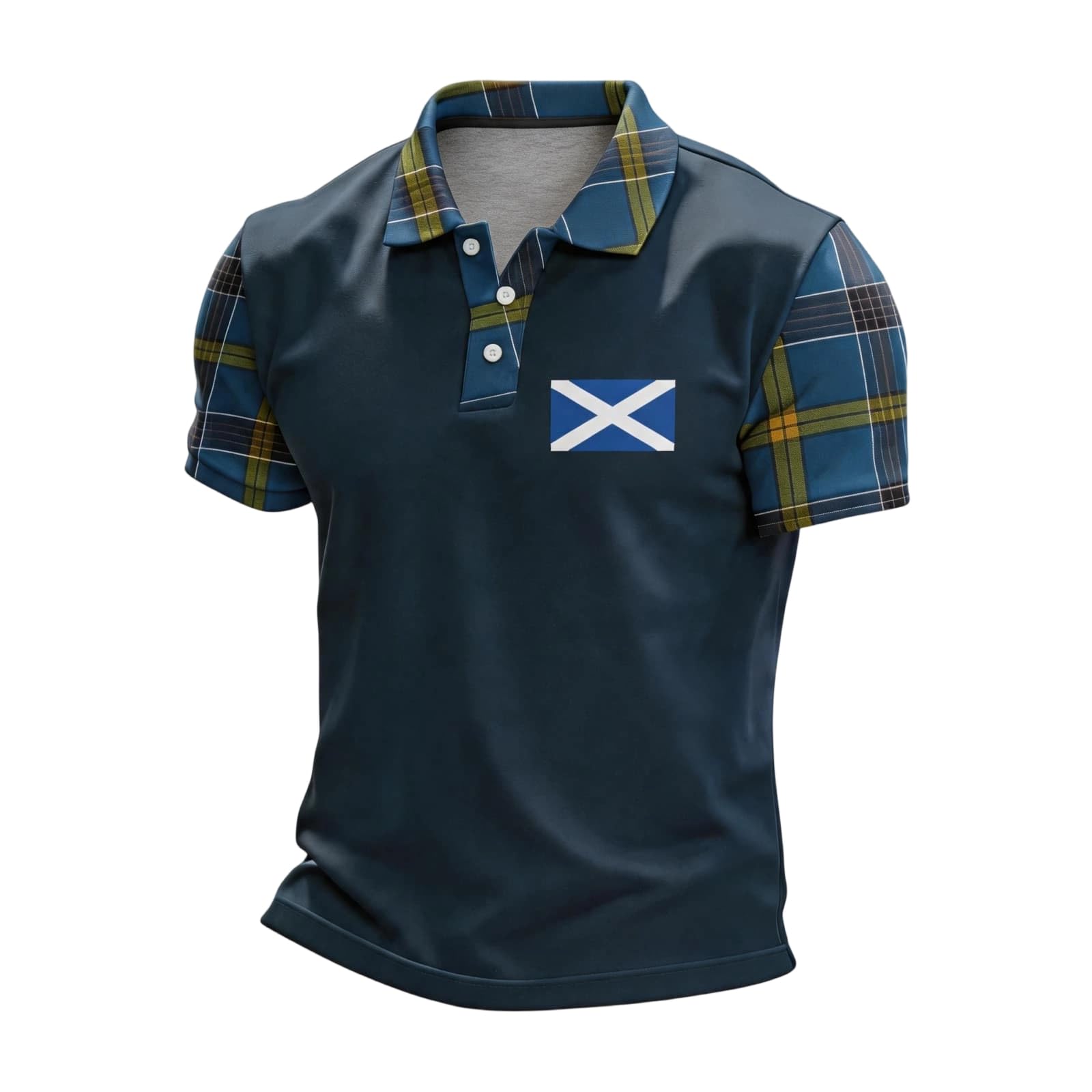 England Ladies Football Top Mens Scotland Shirt Short Sleeve Jersey Fan Training Sports 01-Gold S