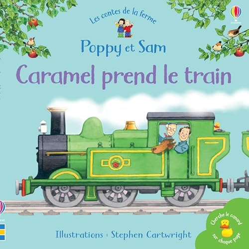Caramel prend le train - Poppy et Sam - Mini-li... [French] 147497919X Book Cover
