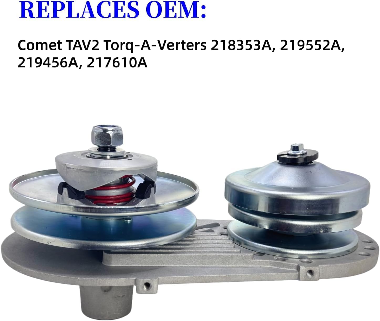 Torque converter for Predator 212CC 30 Series 3/4" Go Kart Clutch Kit 12T #35 and 10T #40 41 420 Chain Driver Pulley for Manco Comet TAV2 Replace for 219552A 218353A