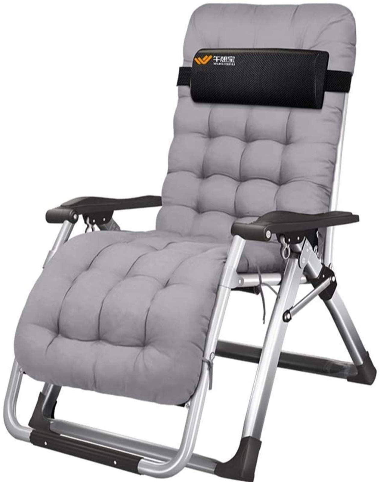 Chaise de jardin zéro gravité inclinable pour vos après-midi patio