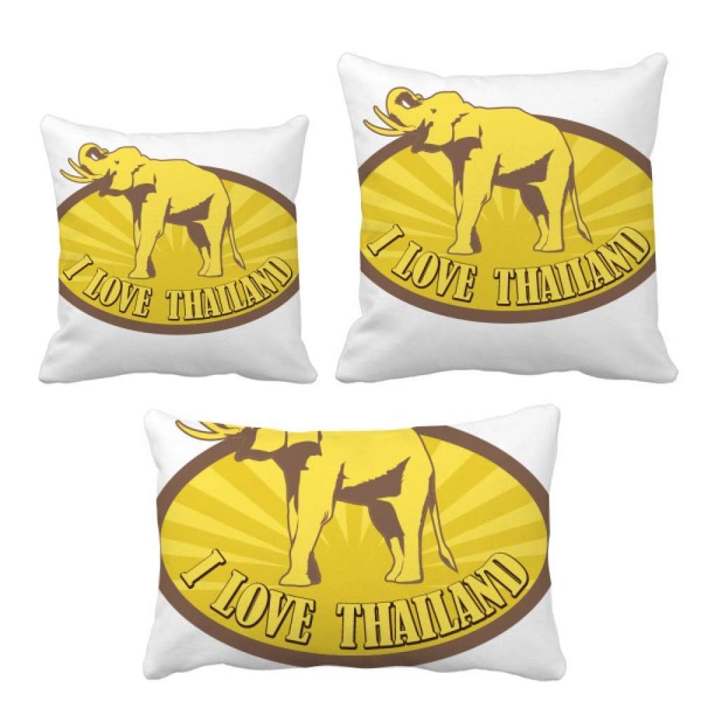 Coussin Thaïlande motif éléphant décoration maison et parure canapé