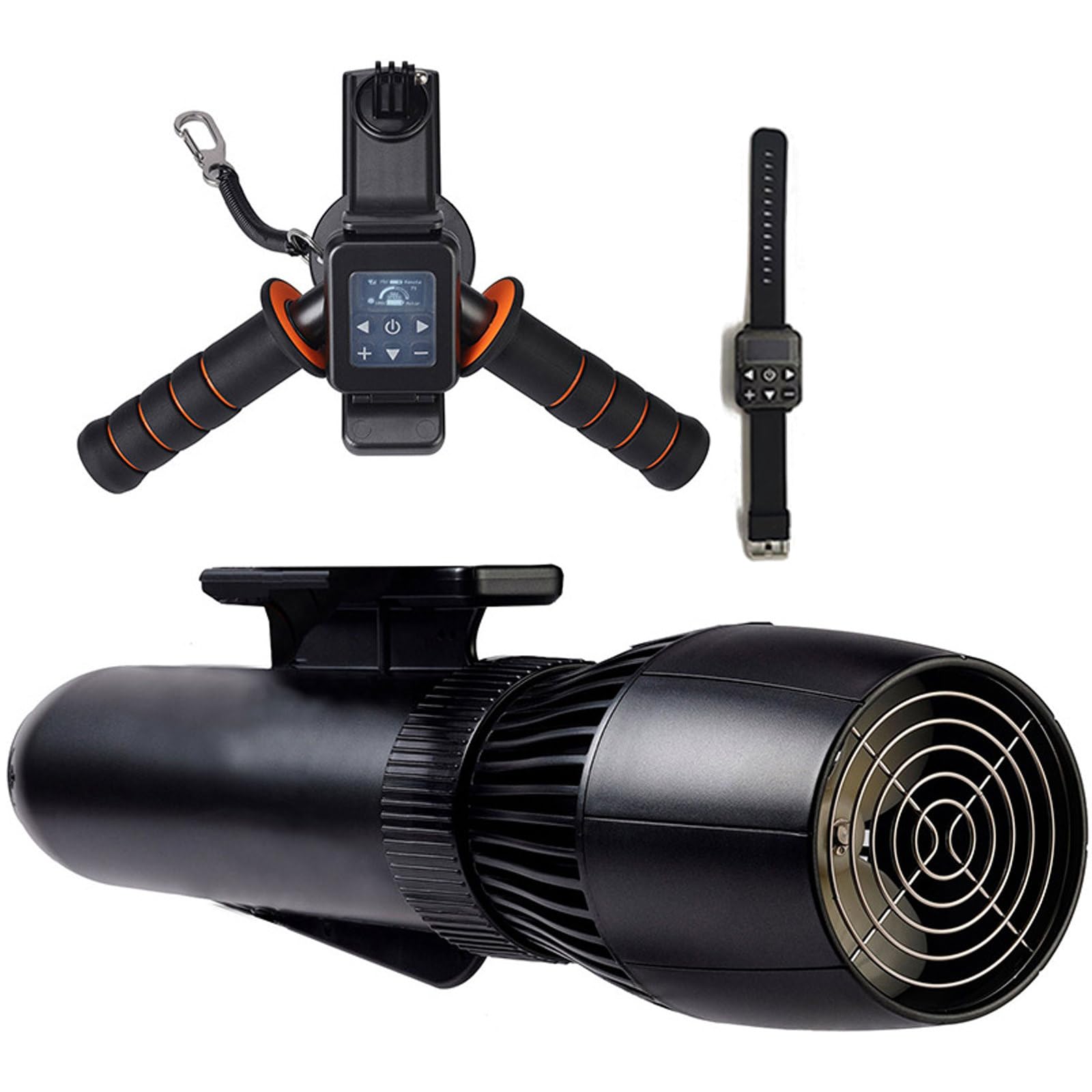 WDSOPK Underwater Pool Scooter,Underwater Scooter,with Removable Handle,Adjustable Speed,Compact&Portable Water Scooter (size_name 16000mAh)