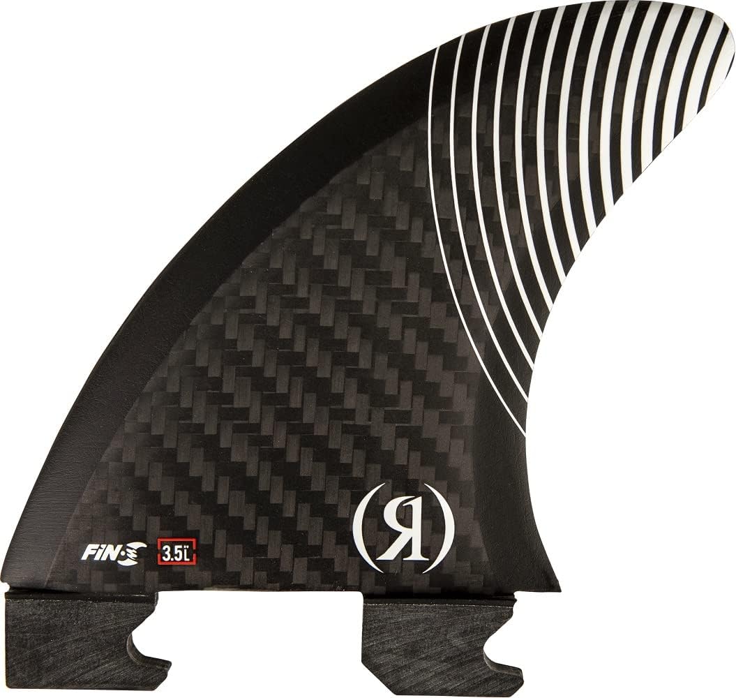 RONIX 3.5 in. - Floating Fin-S 2.0 - Pivot - Left Surf Fin - Carbon (249130)