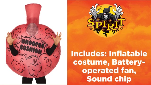 Disfraz Inflable Whoopee Cushion para Niños miniatura 2
