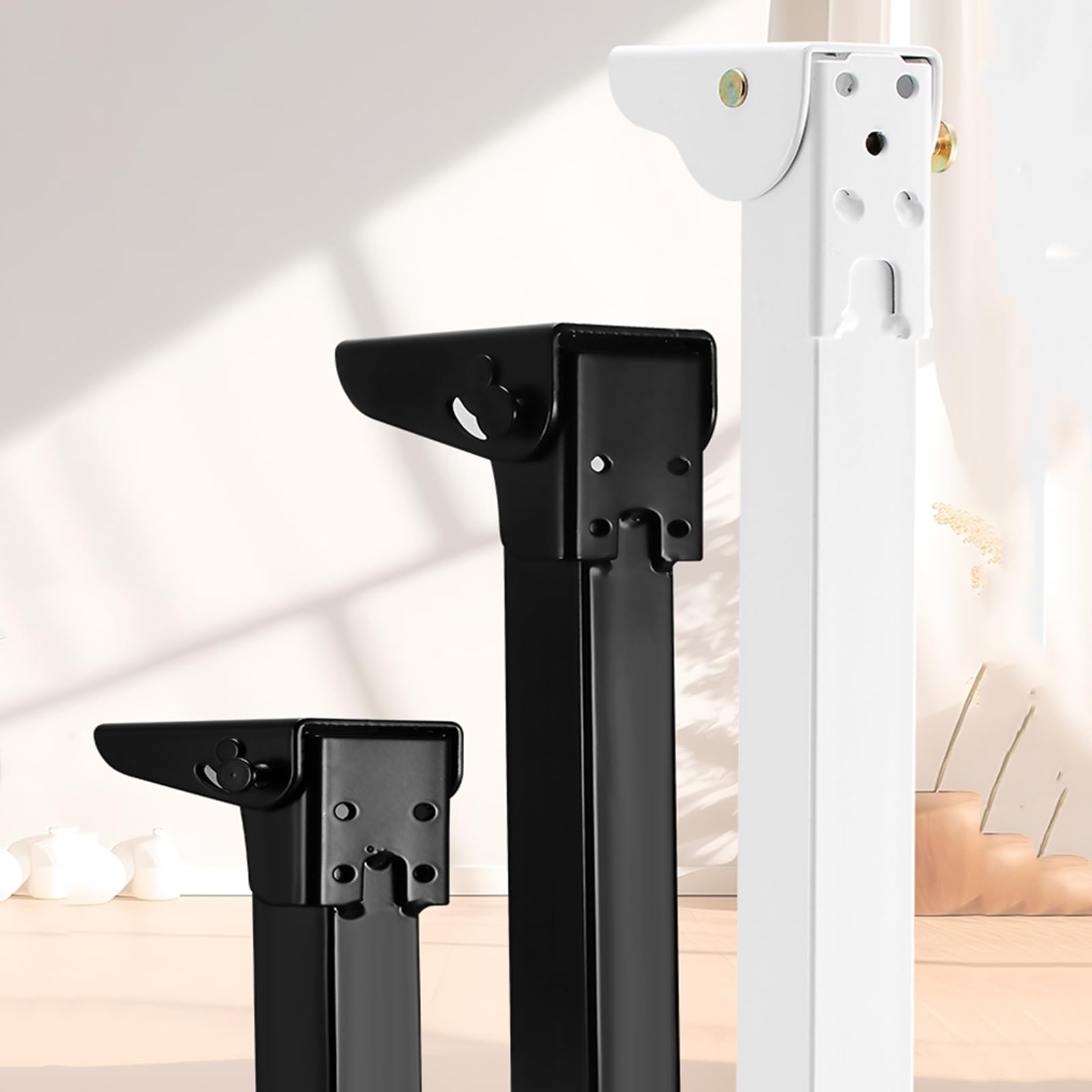 Pied Table Rabattable 4Pcs Charnières Autobloquantes Charnière Pied