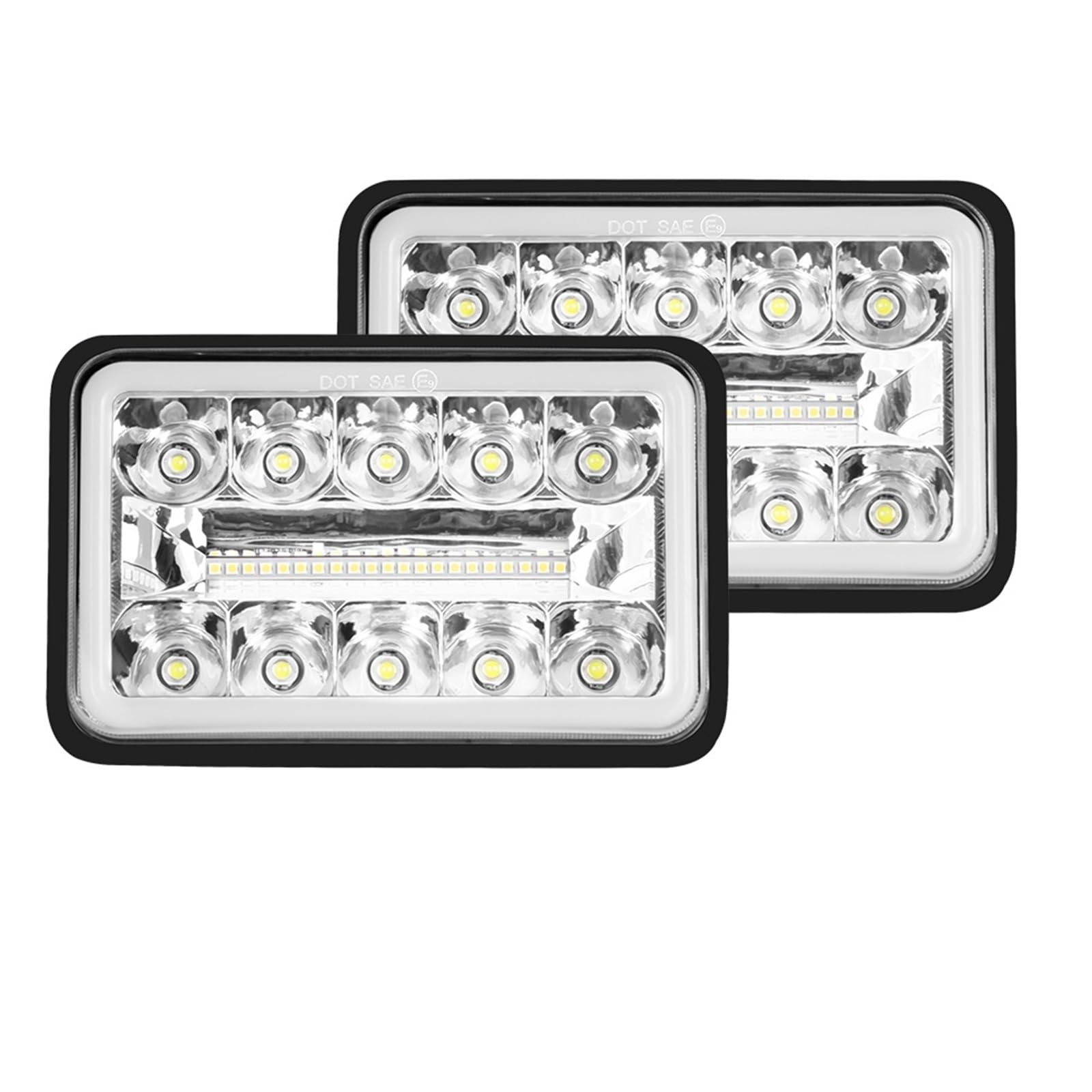 Do Reflektorów LED Samochodów Ciężarowych 4x6 Światła drogowe