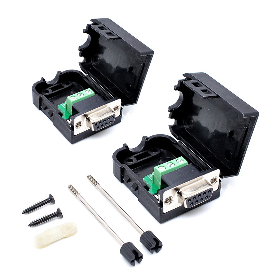 その他 RT-202031 Amazon.com: Oiyagai 2-Pack DB9 Female RS232 Screw Terminal Adapter