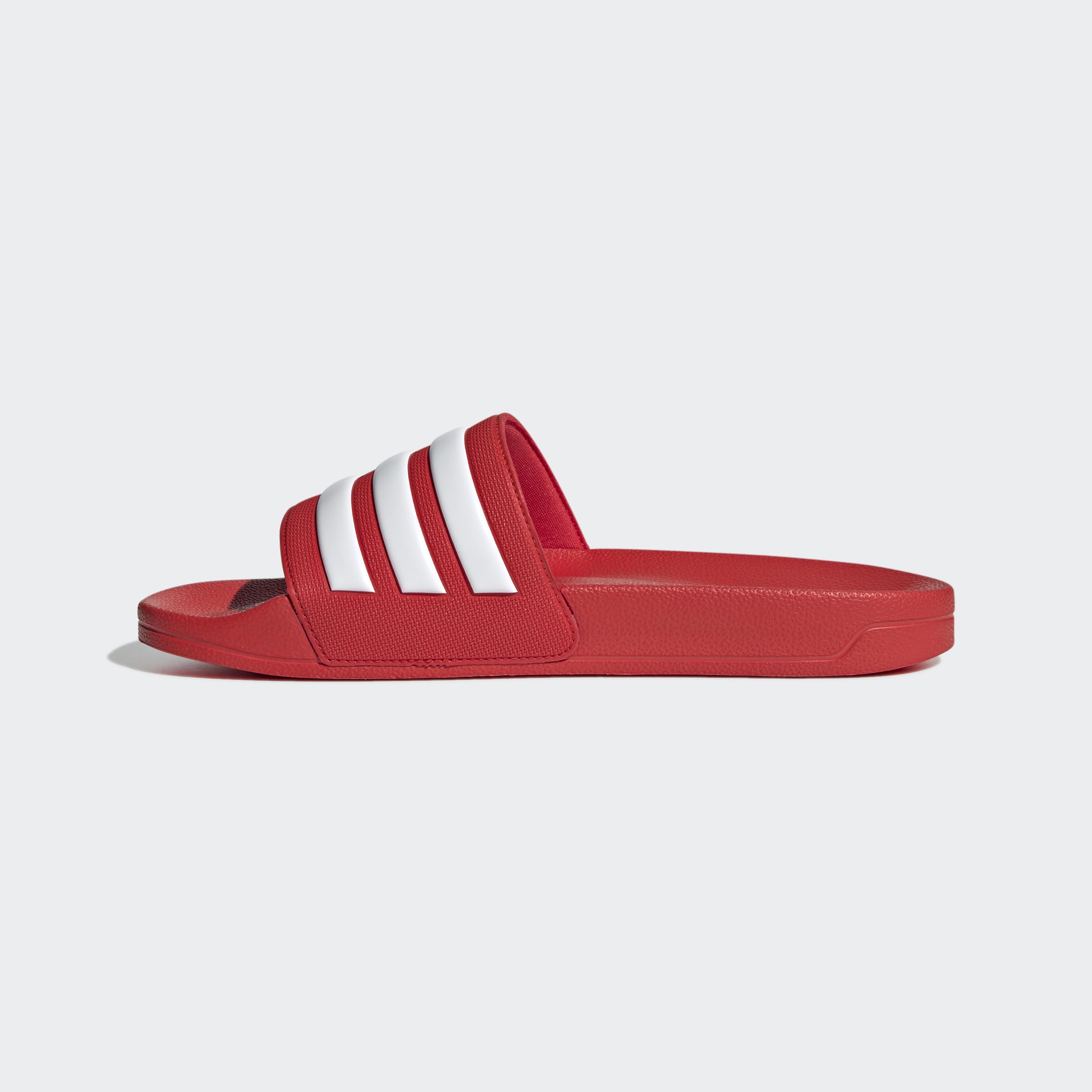 adidas Unisex Adilette Shower Slides Slipper, Vivid Red / Cloud White / Vivid Red, 37 EU