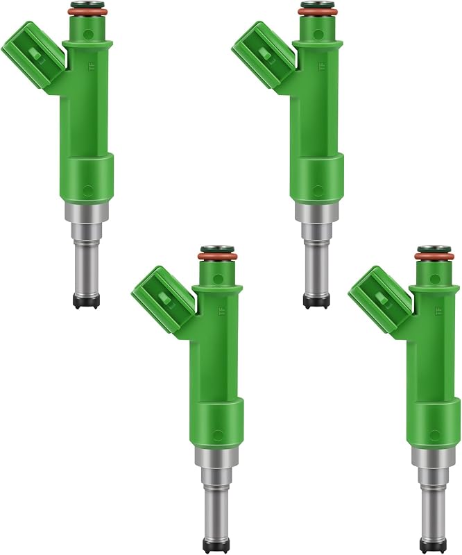 Kit com 4 bicos injetores de combustível SCITOO 12 furos para Toyota Camry 2.5L 2010–2017