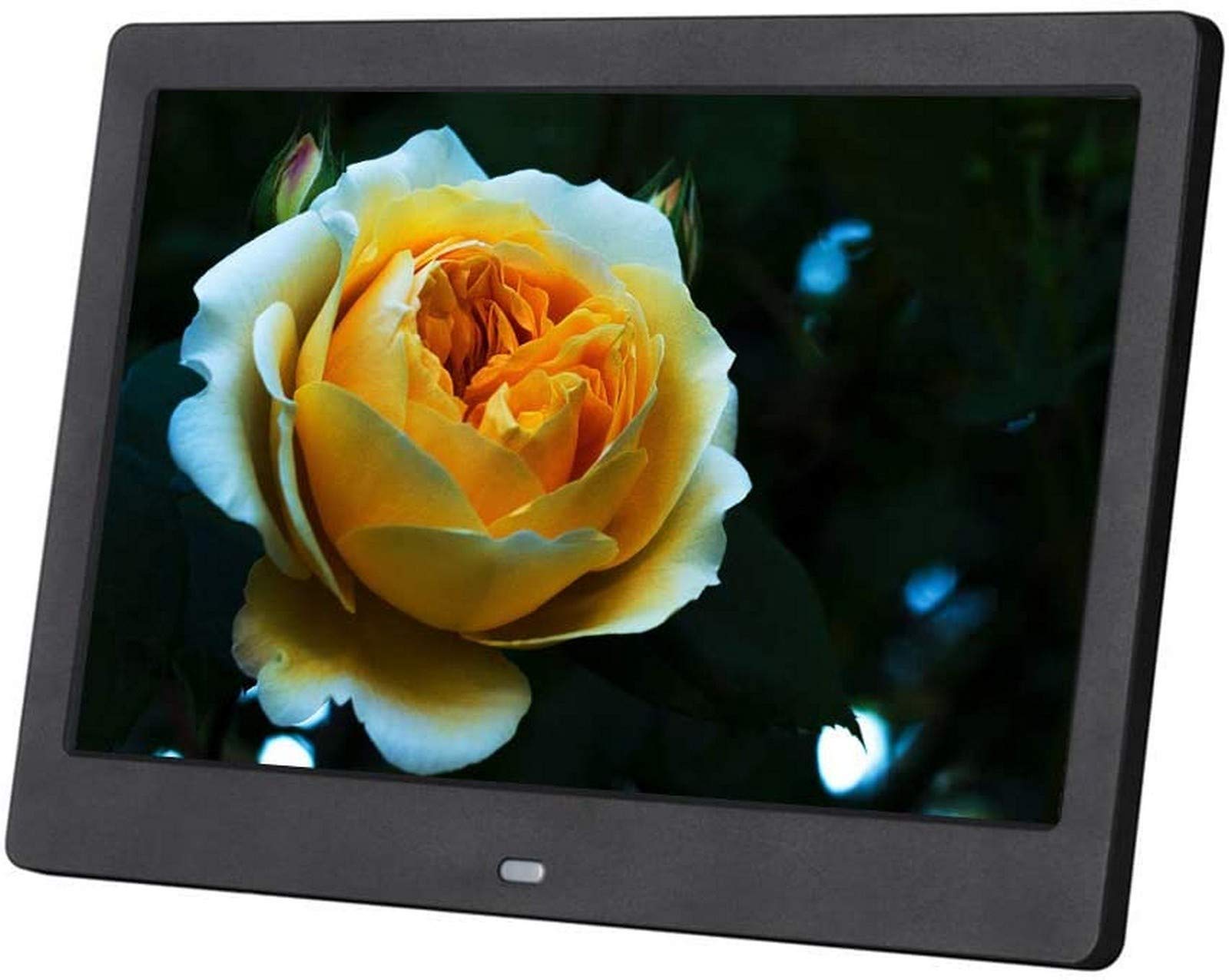Marco digital de 10 pulgadas con pantalla HD LED y reproductor multimedia LCD