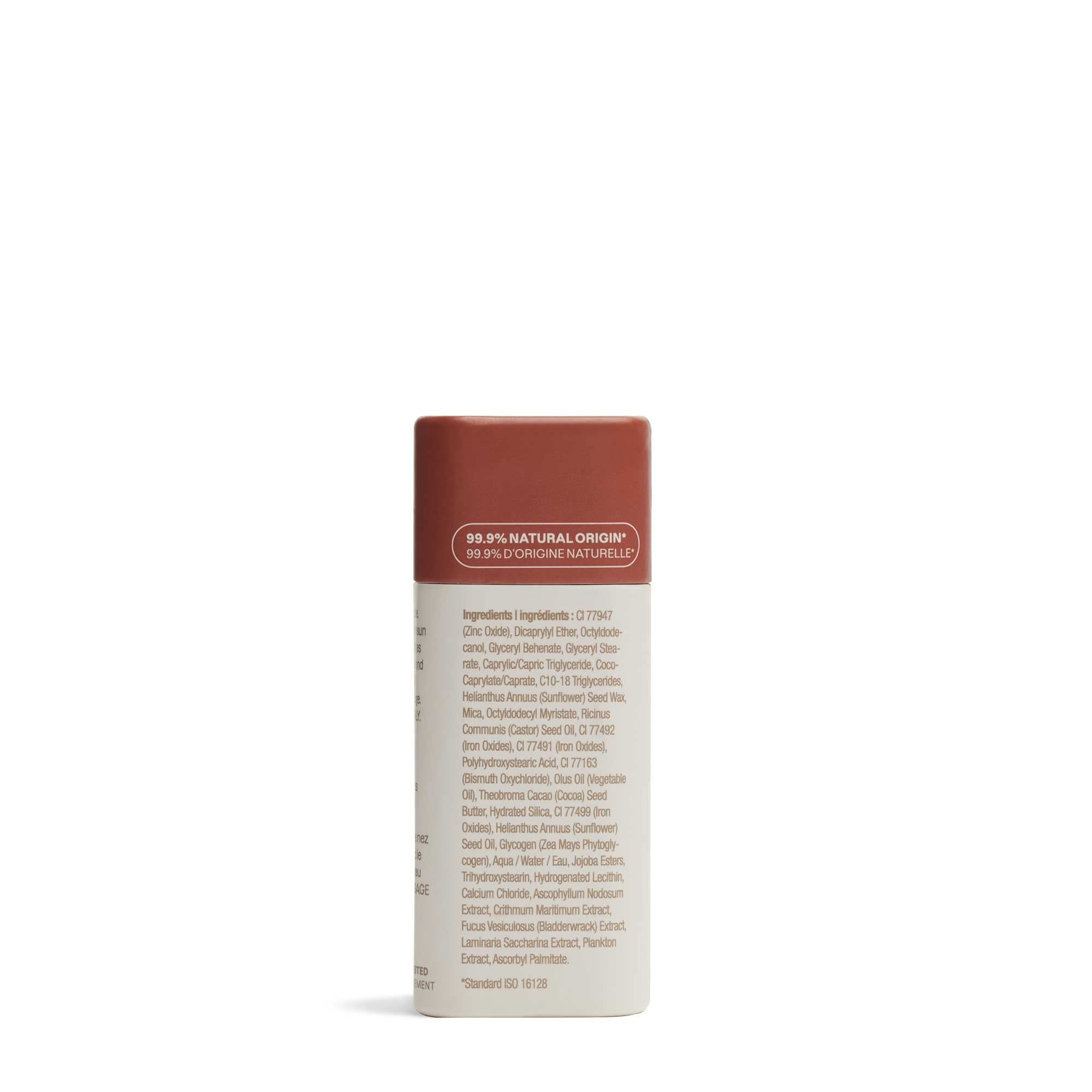 Oceanly - Barra bronceadora ligera sin plástico, sin dióxido de titanio, verificado por EWG, maquillaje vegano y sin crueldad, café, 0.3 onzas 7