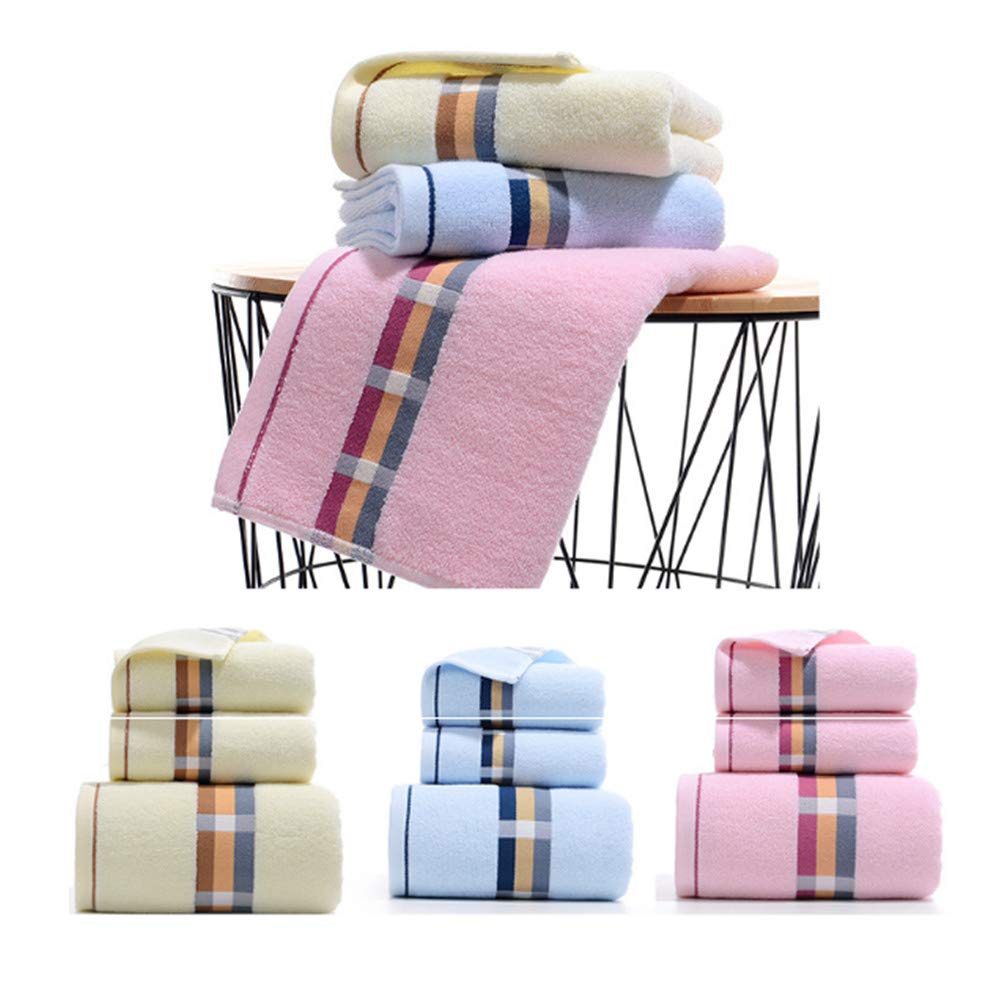 Harper Collection Set 6 Asciugamani 100% Cotone 550 G/m², Morbidi E Assorbenti, Certificati OEKO-TEX, Colore Rosa