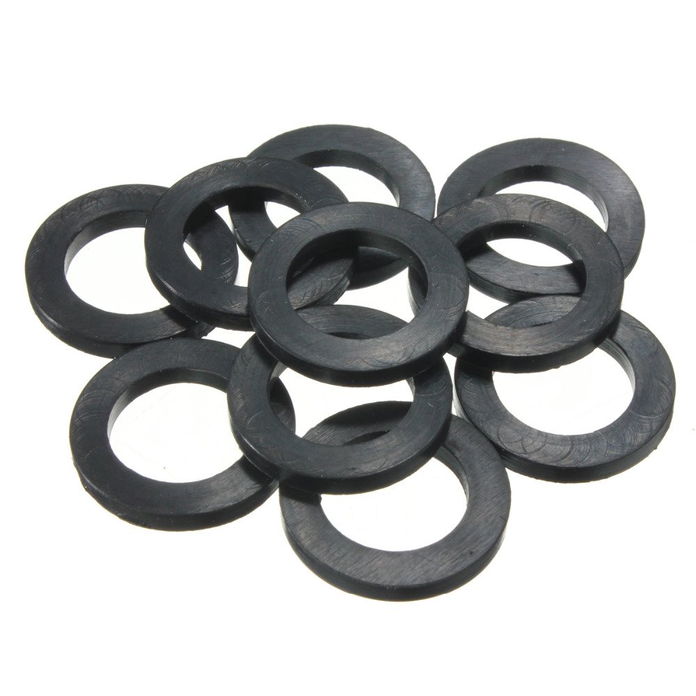 Ochoos New Quality 10pcs 3/4"Seal Super Ring Shape Rubber Gasket Hose