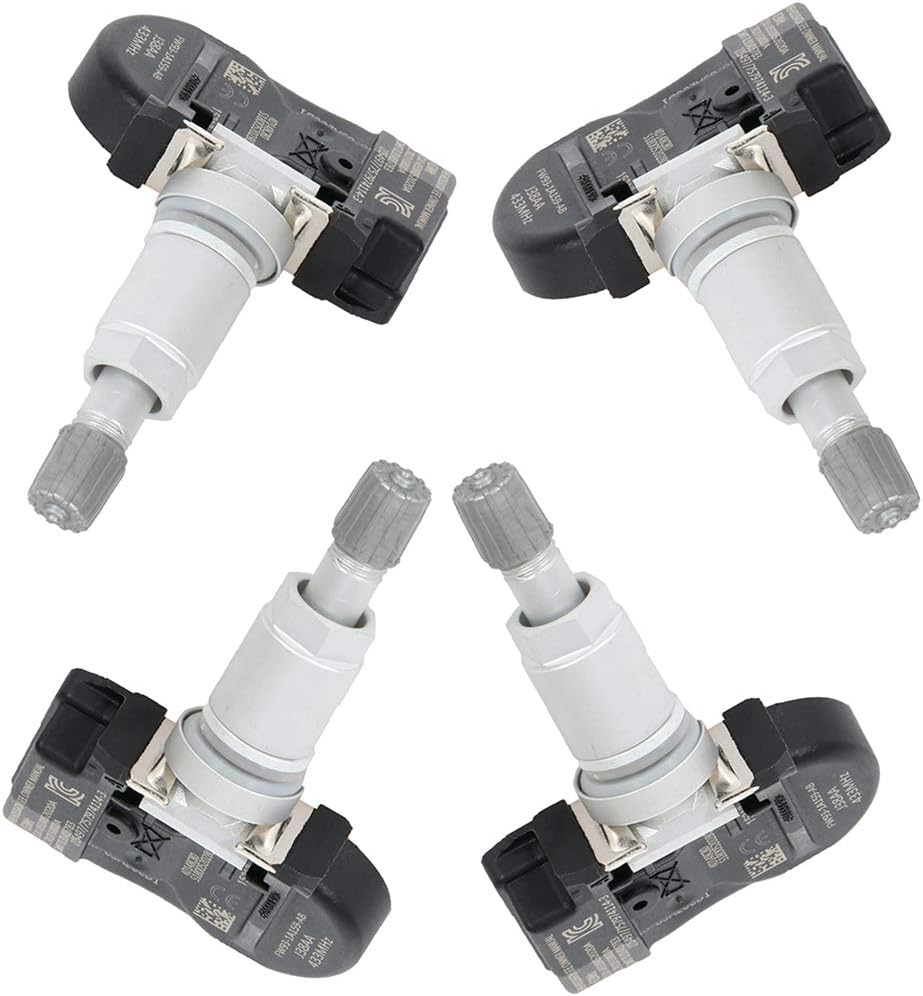 ECCPP Programmed TPMS Tire Pressure Monitoring System Sensor Fits 2006-2019 Land Rover Range Rover Sport 2008-2015 LR2 2005-2009 LR3 433MHZ LR070840/LR032833 4PCS