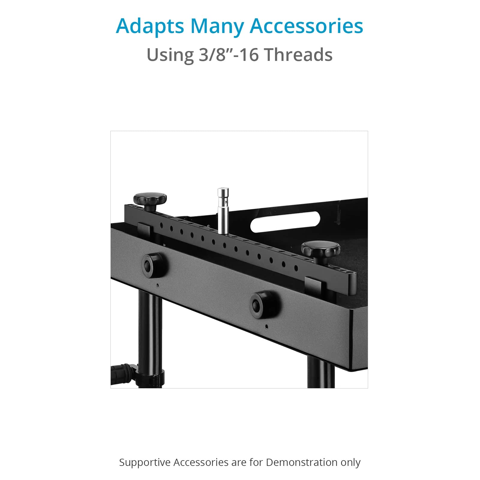 PROAIM Barre Cheese pour Cart Caméra Victor Lite. Charge utile 30 kg/66 LB. Multiples Fixations Accessoires 3/8"(VCTR-LT-CB)